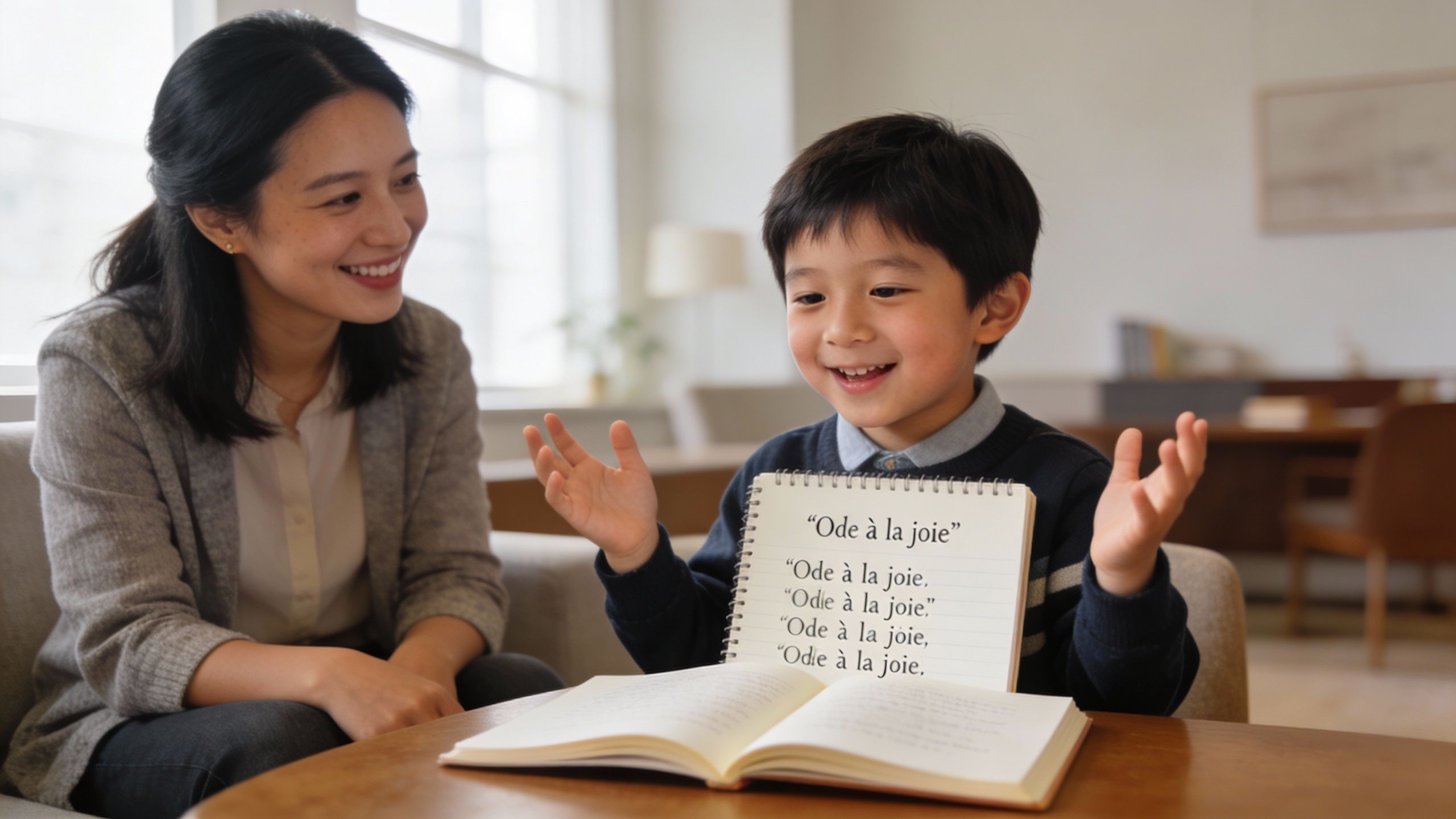 Aider un enfant à mémoriser une poésie facilement