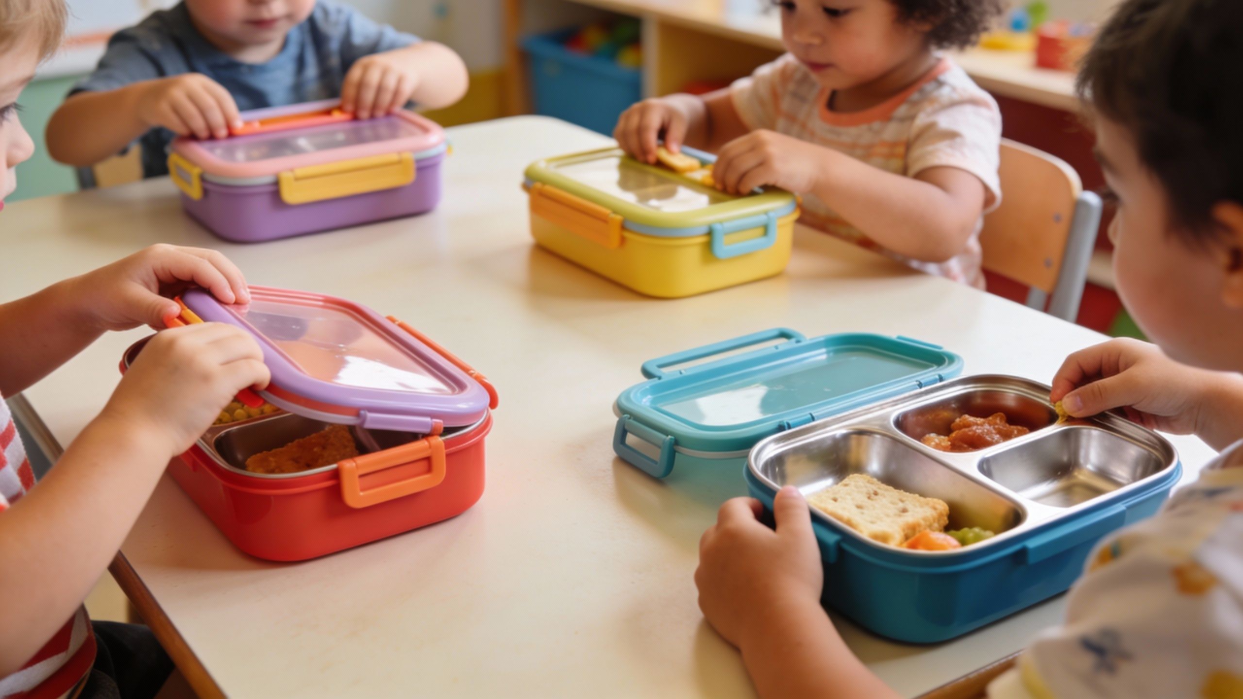 Quelle est la meilleure boîte à goûter pour les enfants à l’école ?