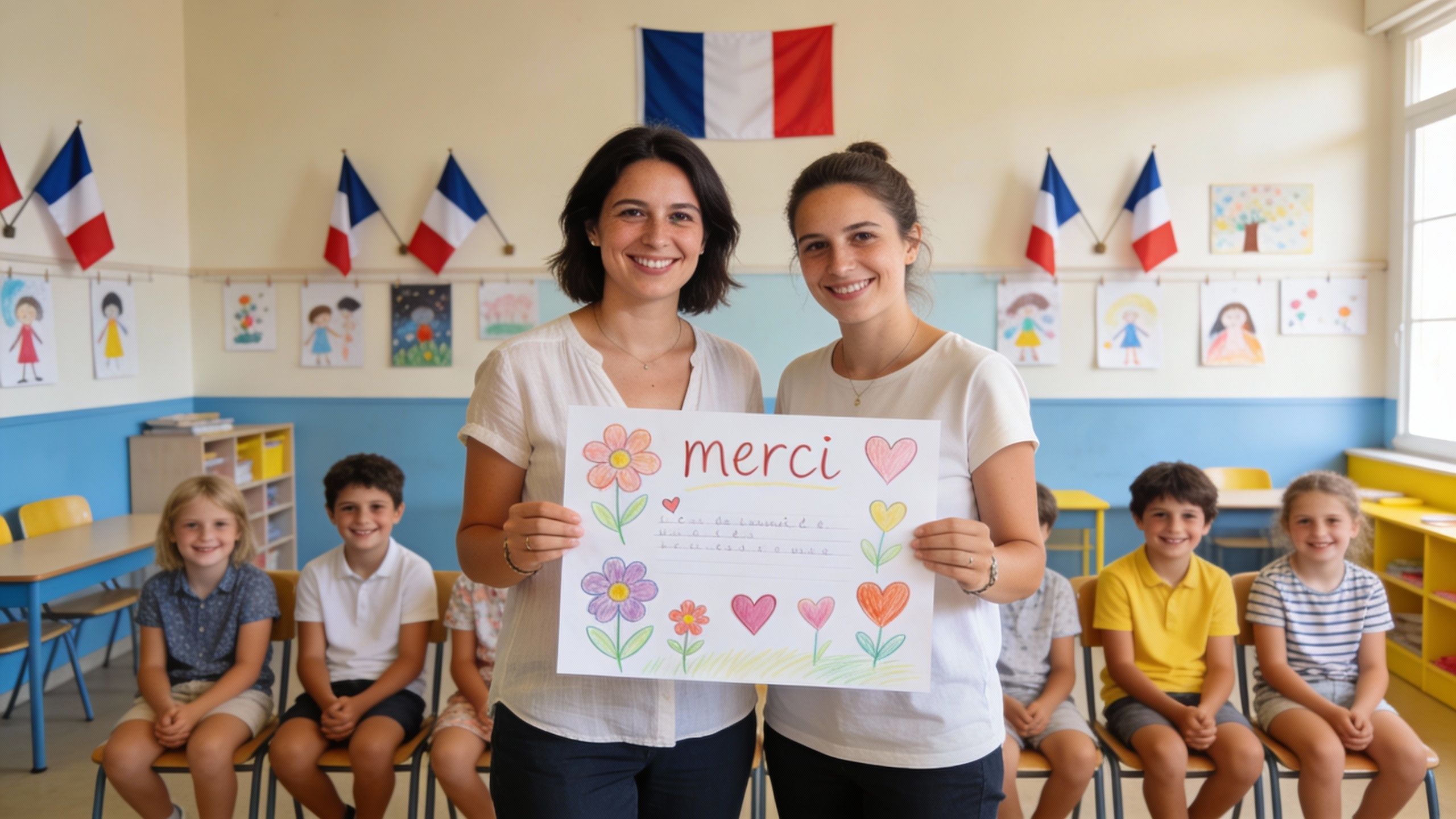 Merci maîtresse et ATSEM : idées de textes pour dire merci en fin d’année