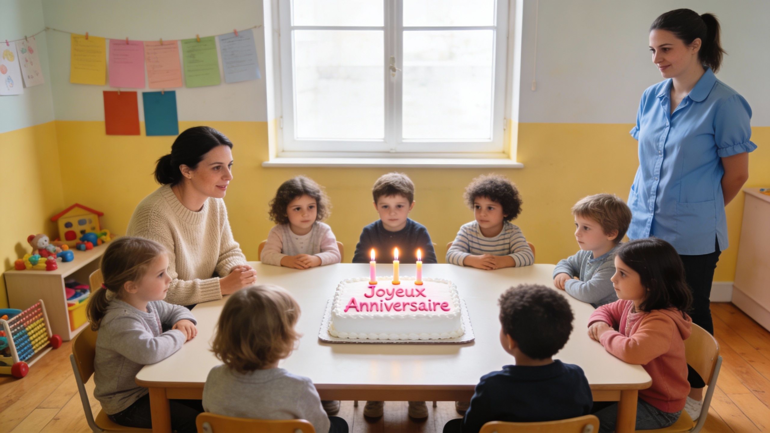 Anniversaire à l’école maternelle : comment l’organiser sereinement