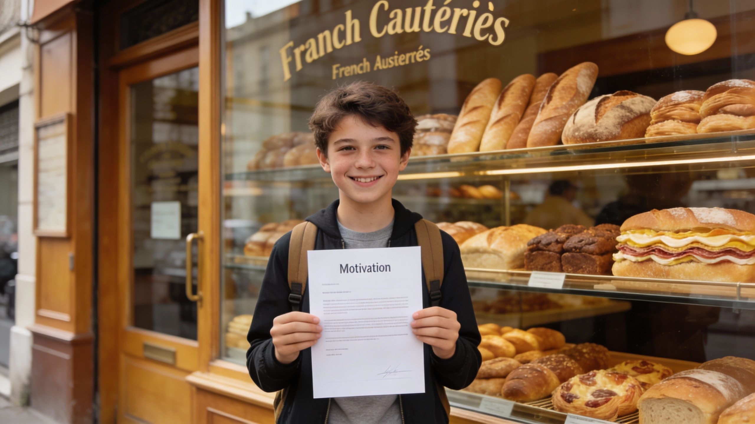 Exemple de lettre de motivation stage 3ème en boulangerie