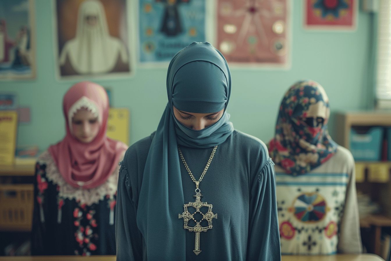 Quels vêtements sont considérés comme signes religieux à l'école ?