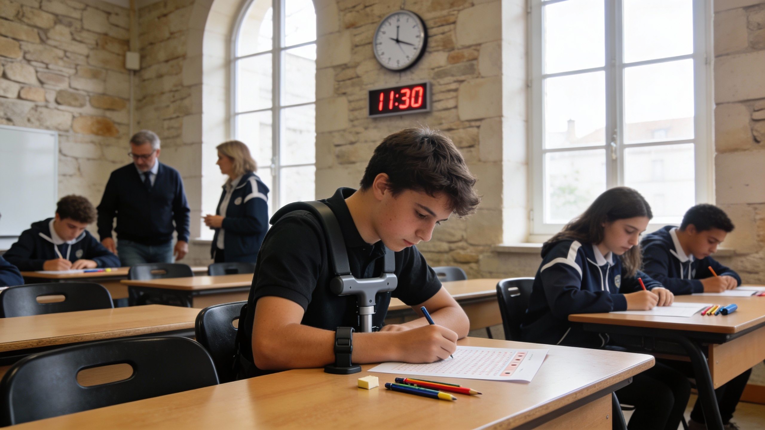 Aménagement d’épreuves et tiers temps au brevet : organisation, démarches et adaptations possibles