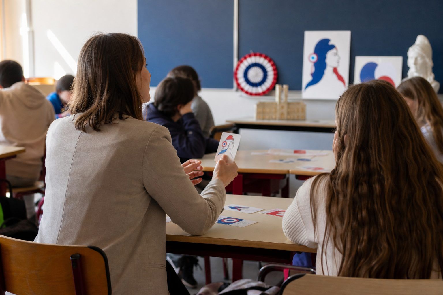 En classe : enseigner les symboles sans transformer la séance en rituel