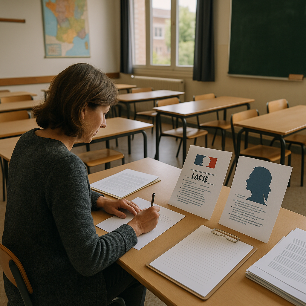 Écrire une lettre aux parents sur une activité laïcité : modèle