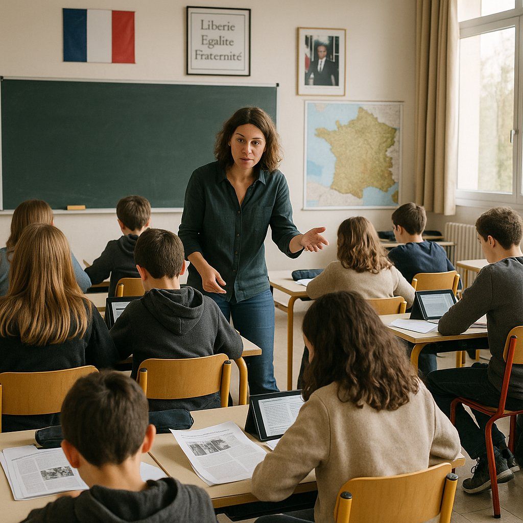Éducation aux médias et valeurs républicaines : séquence collège