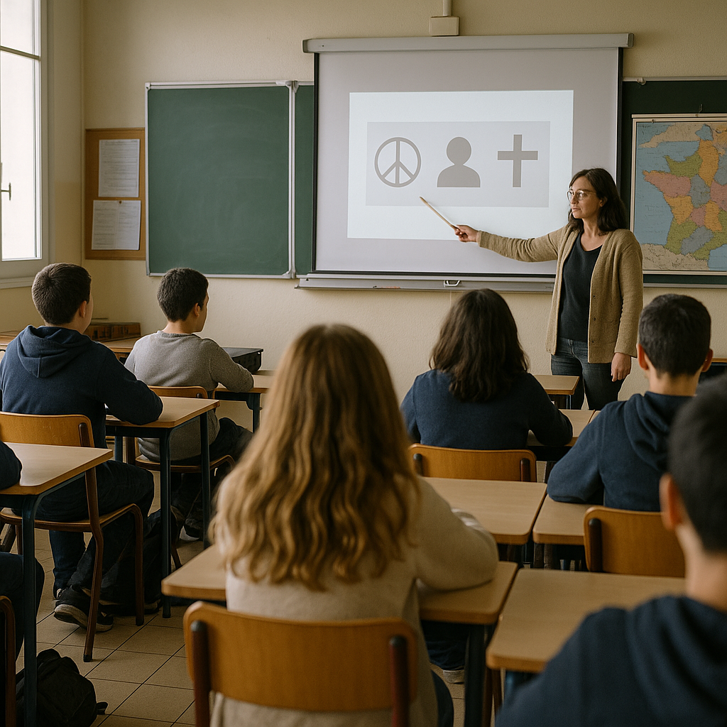 Faire un cours sur liberté de conscience au collège efficacement