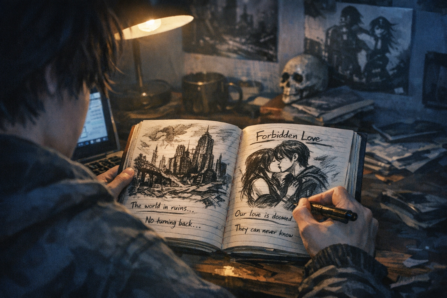 Fanfictions, dark romance, dystopies : ce que les ados écrivent vraiment en 2026