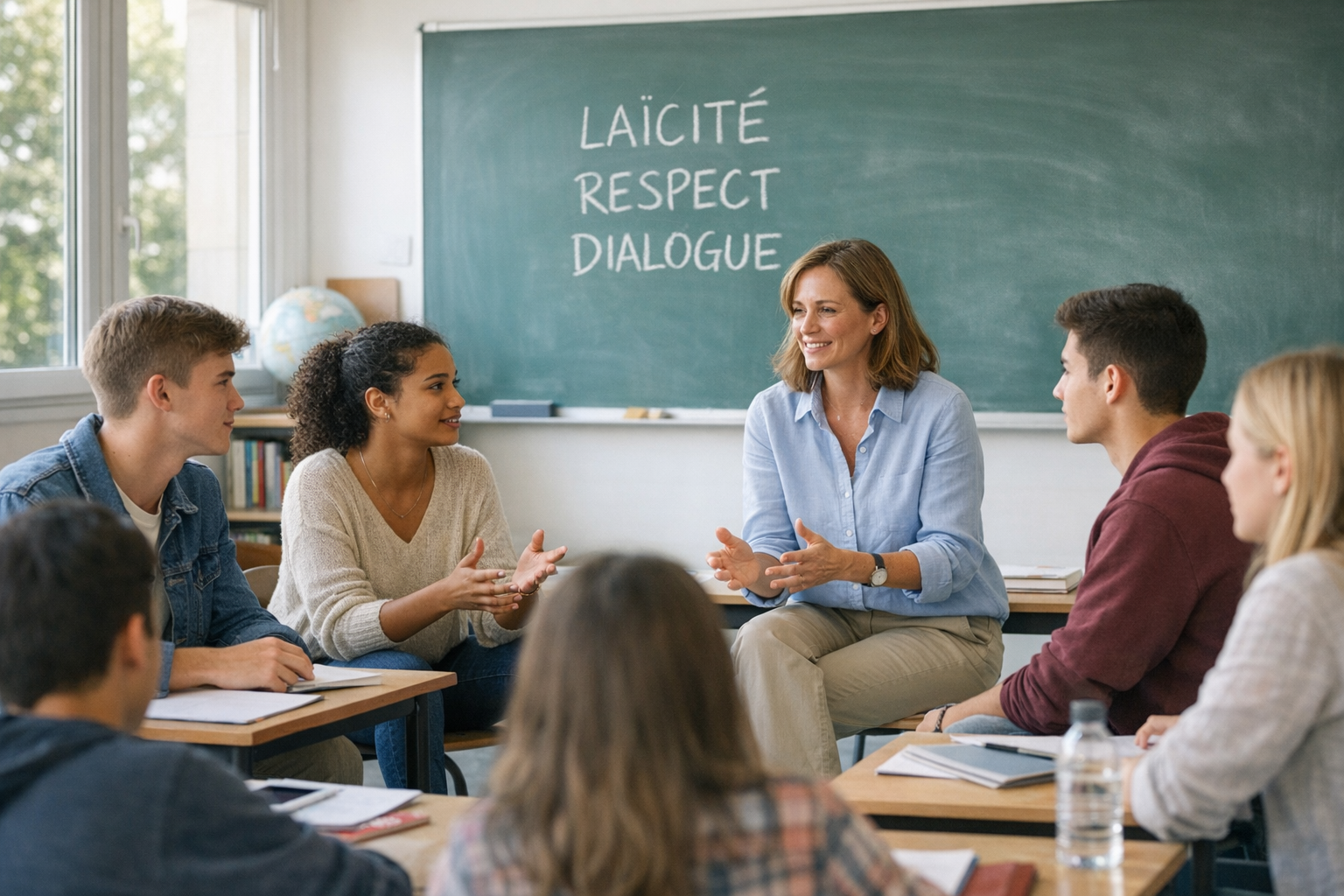 Laïcité au lycée : dialoguer avec les établissements