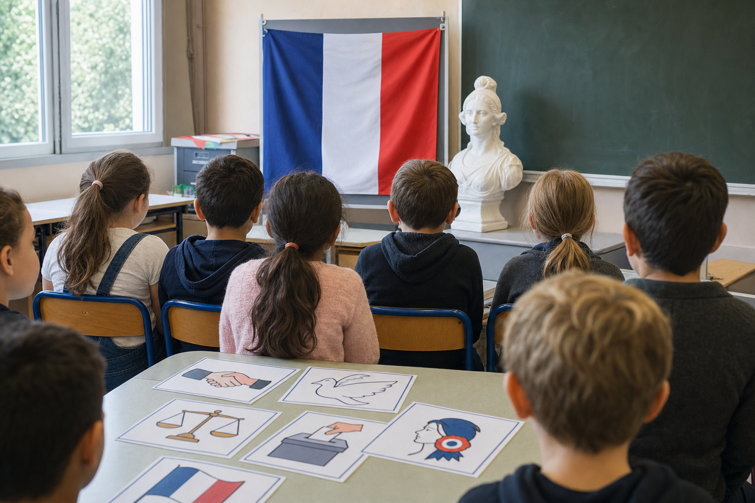 Les symboles de la République en CE2 : repères à connaître