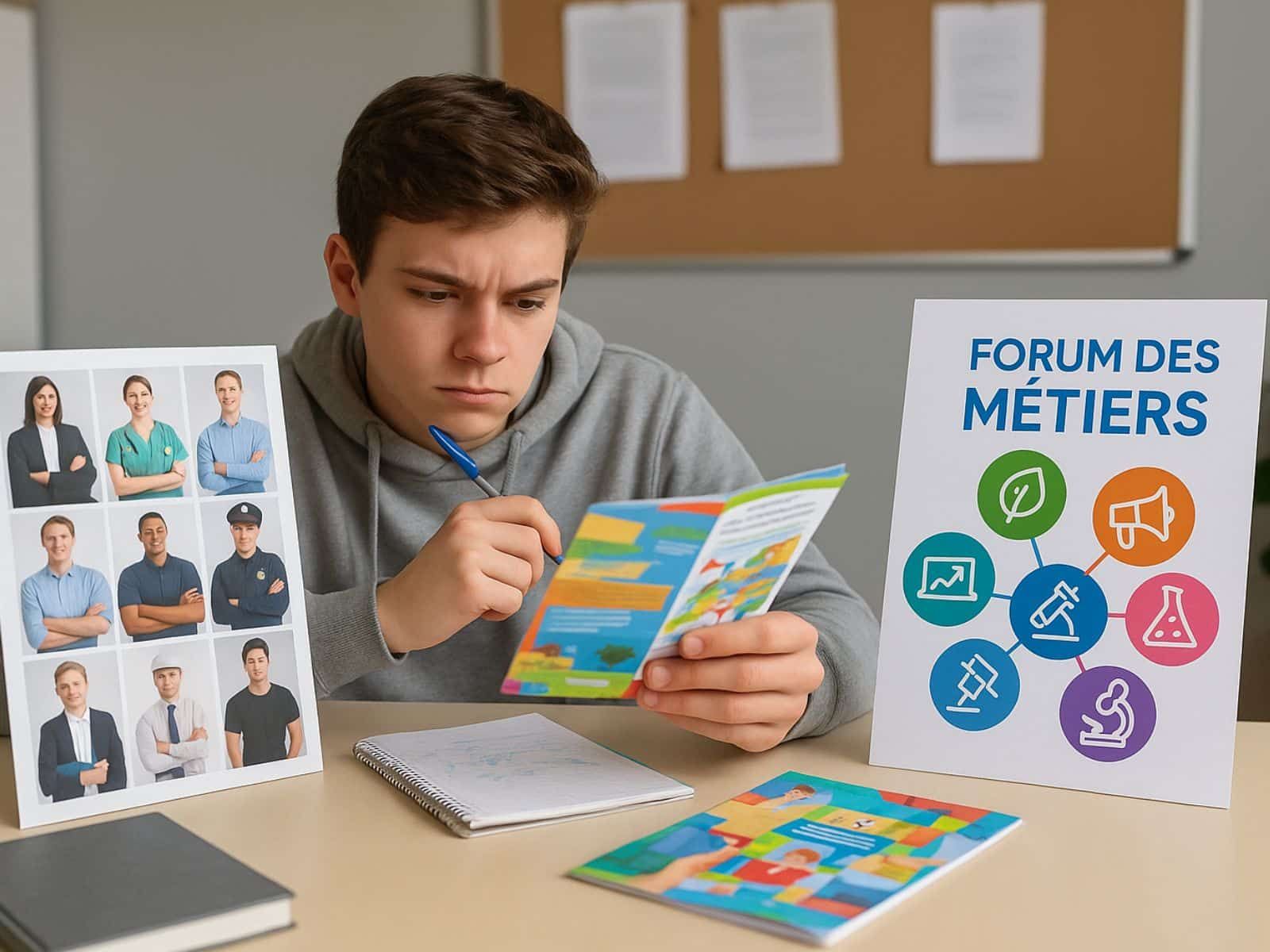 Les meilleures options pour trouver son métier au collège