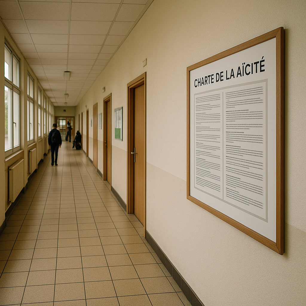 Poster charte de la laïcité grand format école : bien choisir