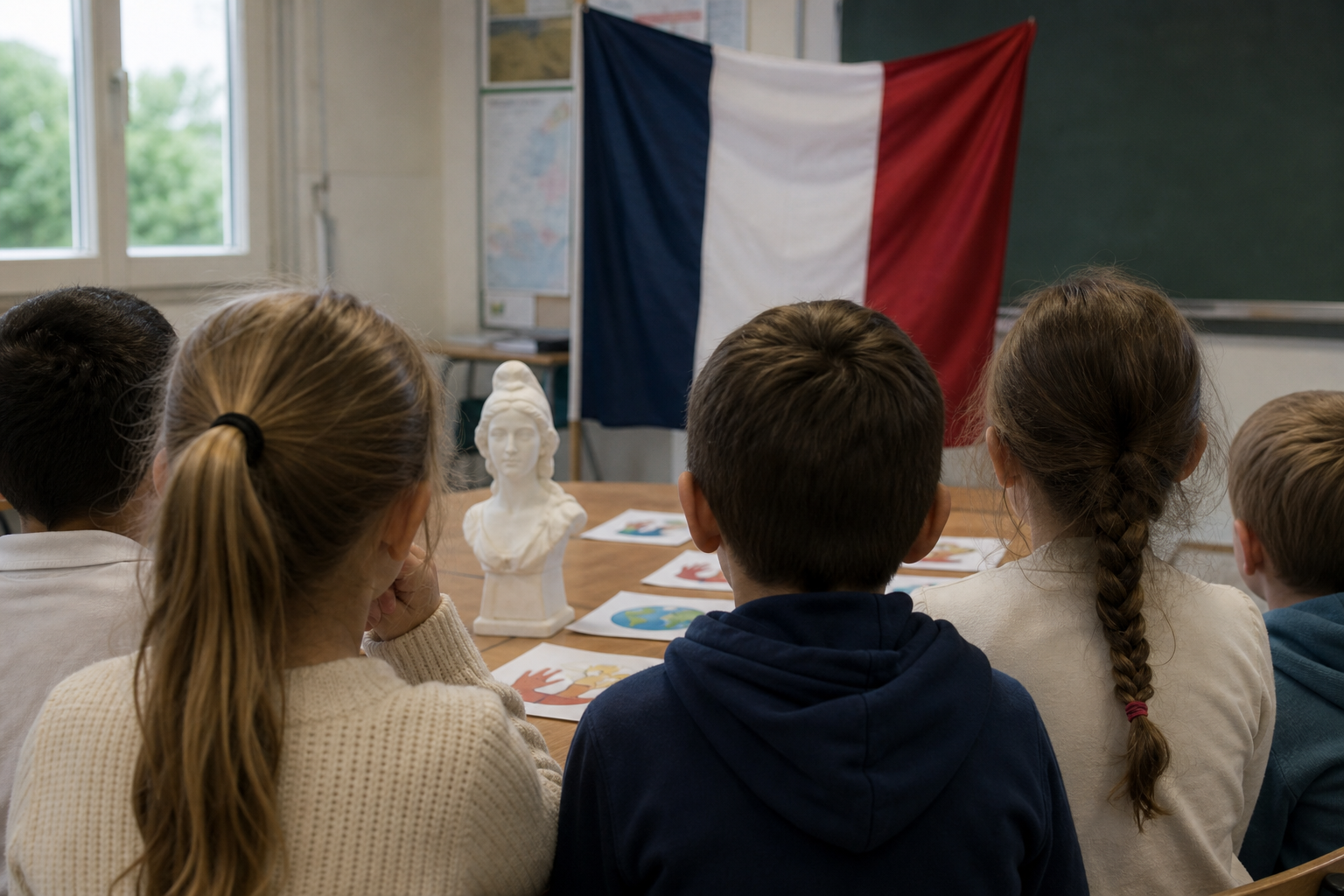 Les symboles de la République au CP se reconnaissent et se comprennent