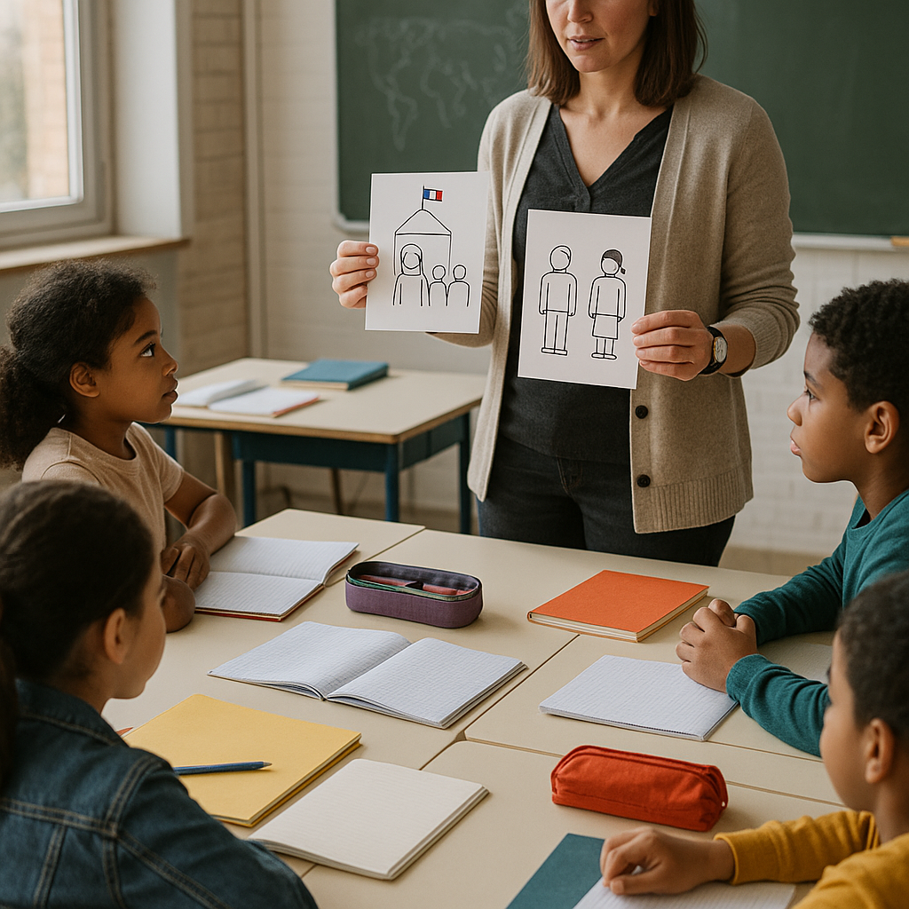 Vocabulaire de la laïcité pour élèves allophones : lexique clair