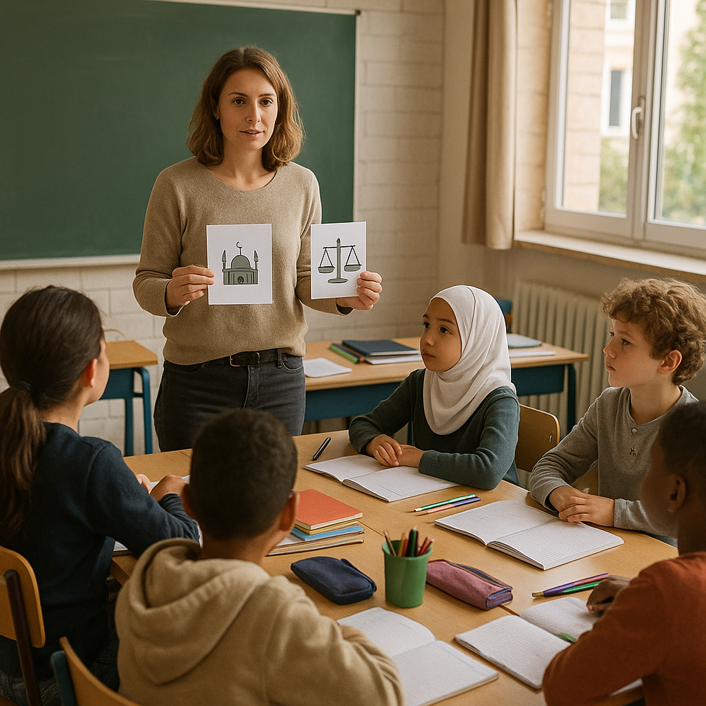 Vocabulaire de la laïcité pour élèves allophones : lexique clair