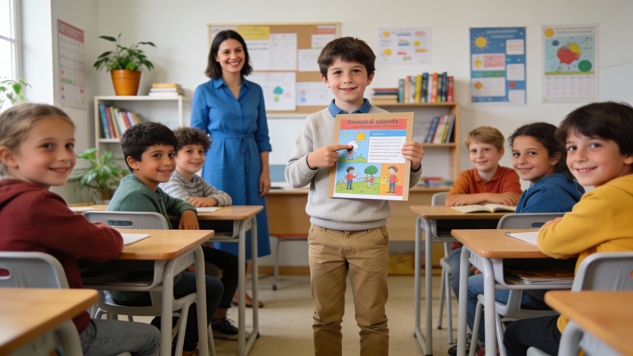 Comment faire un exposé en CM1