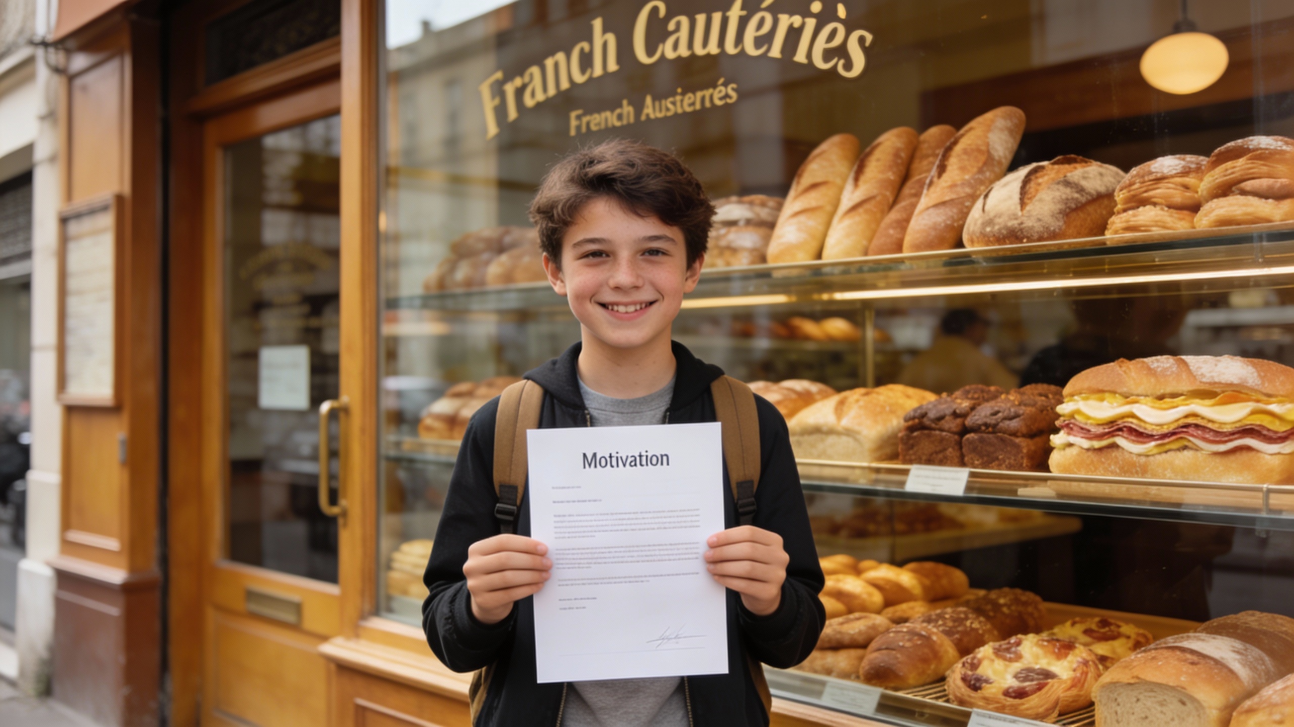 Lettre de motivation stage 3ème boulangerie