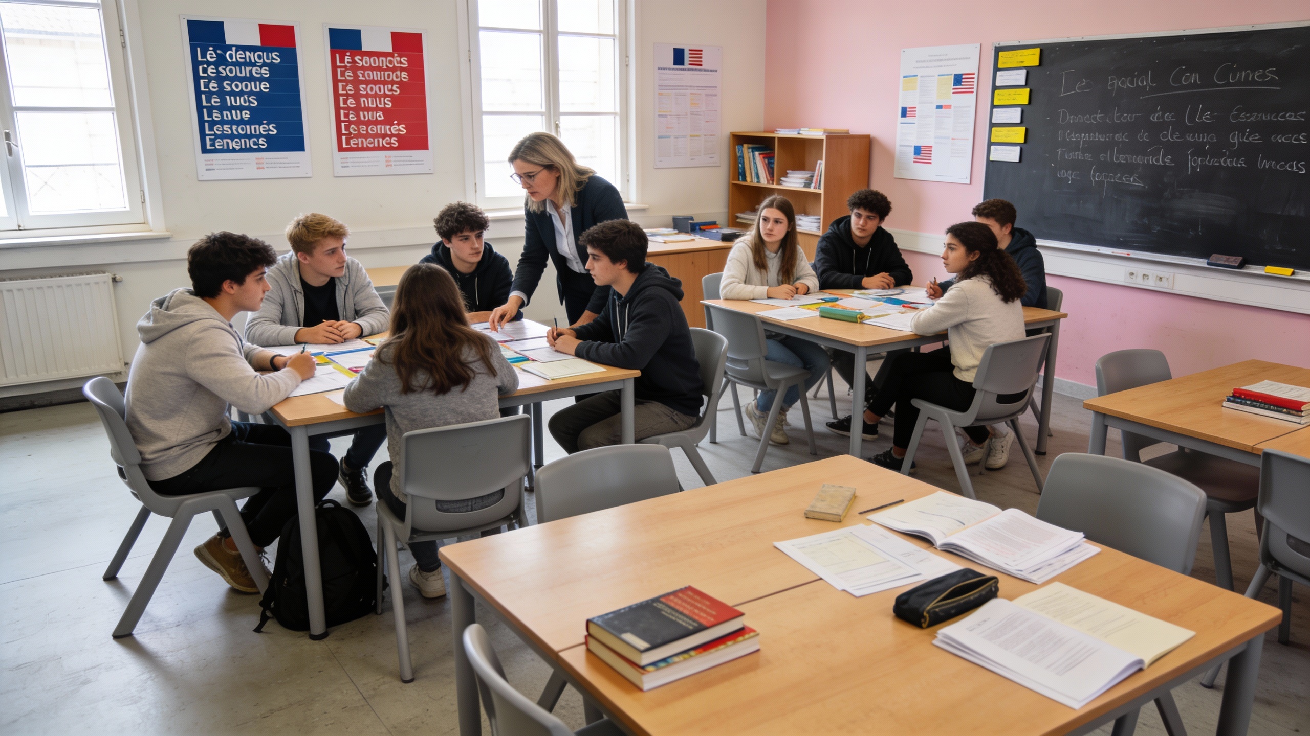 Classe européenne anglais avantages